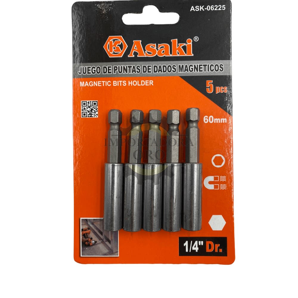 ADAPTADOR MAGNETICO 1/4 ASAKI