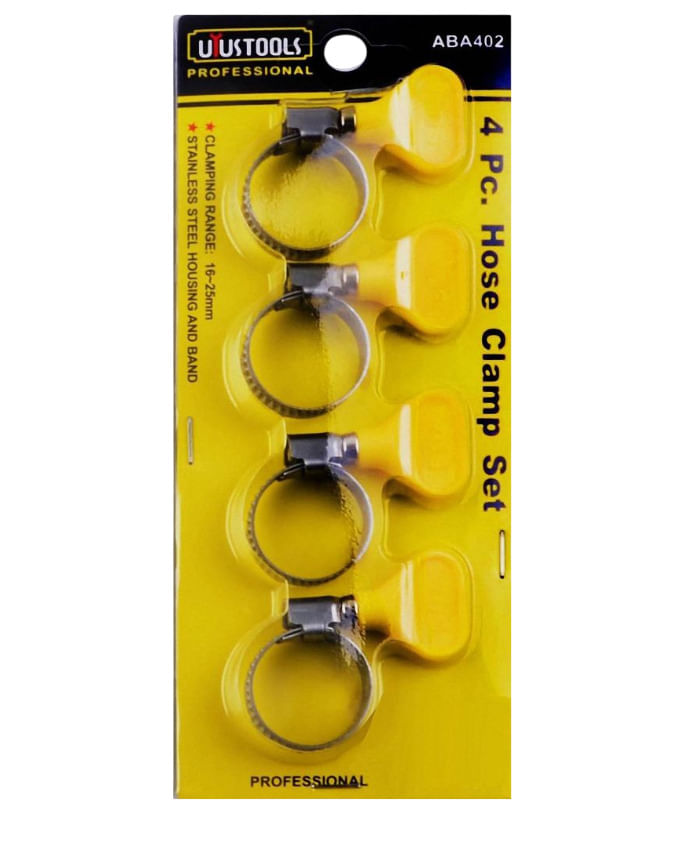 ABRAZADERA SET 4PCS 16-25MM