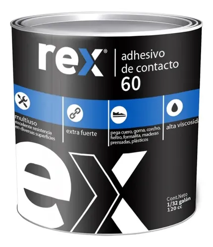ADHESIVO CONTACTO 60 REX 120CC